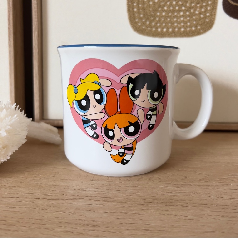 The Powerpuff Girls Heart Design 20oz Collectible Mug